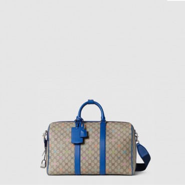 구찌 남성 GG 멀티컬러 미디엄 더플백 - Gucci Mens GG Multicolor Medium Duffel Bag 