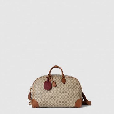 구찌 남성 GG 엠블럼 미디엄 더플백 - Gucci Mens GG Emblem Medium Duffle Bag 