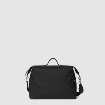 구찌 남성 GG 캔버스 미디엄 더플백 - Gucci Mens GG Canvas Medium Duffle Bag 