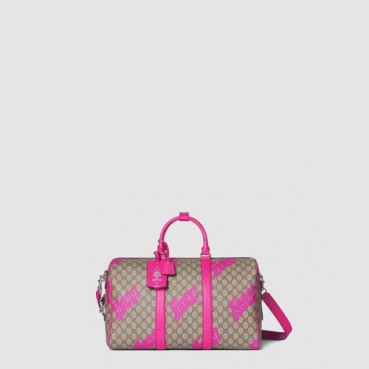 구찌 남성 프린트 미디움 더플백 - Gucci Mens Medium Duffel Bag With Print 