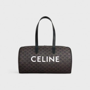 셀린느 남/녀 블랙 키폴 - Celine Unisex Black Keepall 