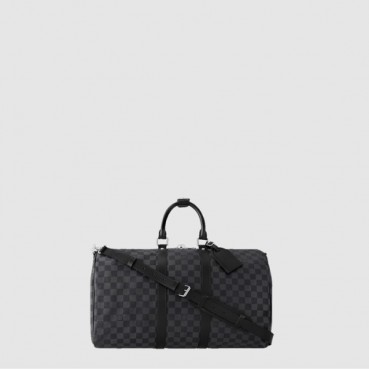 루이비통 남성 다미에 그라파이트 키폴 N41418 - Louis vuitton Mens Damier Keepall 