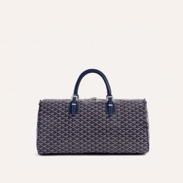 고야드 남/녀 네이비 보스턴 백 45/50 - Goyard Unisex Boston Bag 45/50 