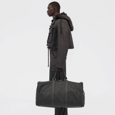 보테가 베네타 남성 블랙 키폴 - Bottega Veneta Mens Black Keepall 