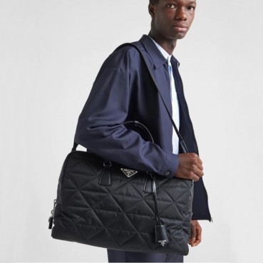 프라다 남성 블랙 키폴 - Prada Mens Black Keepall 