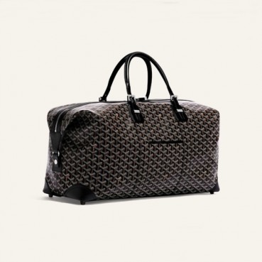 고야드 남성 블랙 키폴 - Goyard Mens Black Keepall 