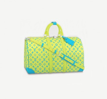 루이비통 남성 옐로우 키폴 - Louis vuitton Mens Yellow Keepall 