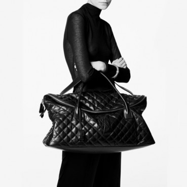 입생로랑 여성 블랙 키폴 - Saint Laurent Womens Black Keepall 