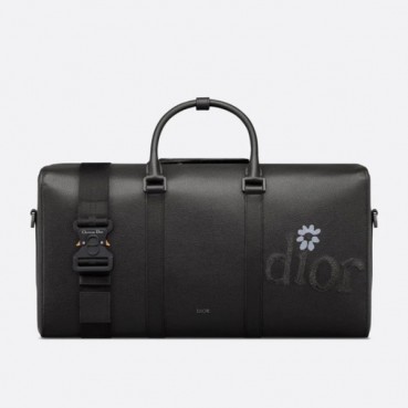 디올 남성 Lingot 블랙 키폴 - Dior Mens Black Keepall 