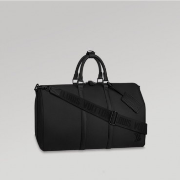 루이비통 남성 블랙 키폴 - Louis vuitton Mens Black Keepall 