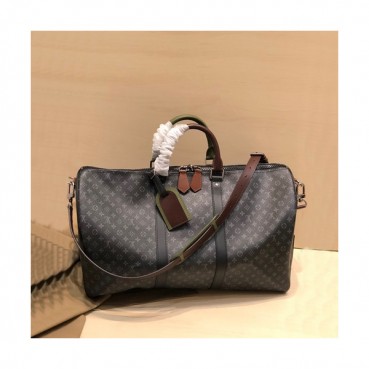 Louis Vuitton 2020 Keepall Bag,50cm - 루이비통 2020 키폴 남여공용 여행가방,M58669,LOUB2025,50cm,블랙
