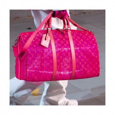 Louis Vuitton 2019 Keepall Bandouliere  Bag,45cm - 루이비통 2019 키폴 반둘리에 남여공용 여행가방 M53971,LOUB1639,45cm,핑크