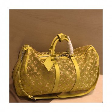 Louis Vuitton 2019 Keepall Bandouliere  Bag,45cm - 루이비통 2019 키폴 반둘리에 남여공용 여행가방 M53971,LOUB1638,45cm,옐로우