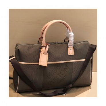 Louis Vuitton 2019 Keepall Damier Geant Canvas Bag,50cm - 루이비통 2019 키폴 다미에 제앙 캔버스 남여공용 여행가방 M93071,LOUB1606,50cm,카키브라운