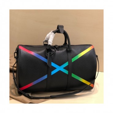 Louis Vuitton 2019 Keepall Bandouliere  Bag,50cm - 루이비통 2019 키폴 반둘리에 남여공용 여행가방 M30345,LOUB1551,50cm,블랙