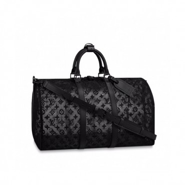 Louis Vuitton 2019 Keepall Bandouliere  Bag,45cm - 루이비통 2019 키폴 반둘리에 남여공용 여행가방 M53971,LOUB1483,45cm,블랙