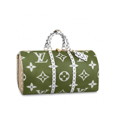 Louis Vuitton 2019 Monogram Keepall Bandouliere Bag,50cm - 루이비통 2019 모노그램 키폴 반둘리에 남여공용 여행가방,M44590 ,LOUB1444,50 cm,그린