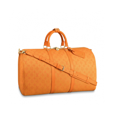 Louis Vuitton 2019 Denim Monogram Bag,50cm - 루이비통 2019 데님 모노그램 남여공용 여행가방,M44645,LOUB1437 ,50 cm,옐로우오렌지