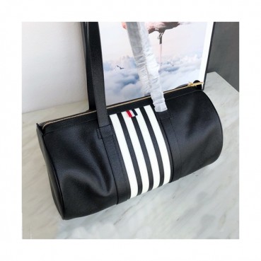 Thom Browne 2019 Leather Mens Bag ,45cm - 톰브라운 2019 레더 나일론 여행용가방 THOB0069,45cm,블랙