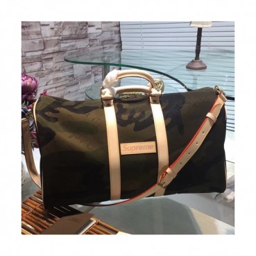 Louis Vuitton & Supreme Apollo Keepall Bandouliere Bag,45cm - 루이비통&슈프림 아폴로 키폴 반둘리에 남여공용 여행가방,M43466,LOUB0961,45cm,카키