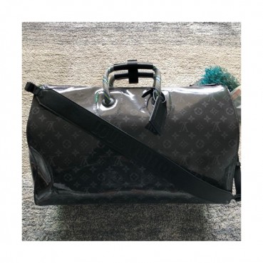 Louis Vuitton Glaze Keepall Bandouliere Bag,50cm - 루이비통 글레이즈 키폴 반둘리에 남성용 여행가방,M43899 ,LOUB0728 ,50 cm,블랙