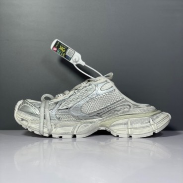 발렌시아가 남/녀 실버 블로퍼 - Balenciaga Unisex Silver Blopper 