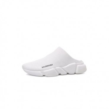 발렌시아가 남/녀 화이트 블로퍼 - Balenciaga Unisex White Blopper 