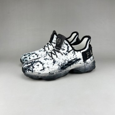 필립플레인 남성 캐쥬얼 블랙 운동화 - Mens Black Shoes 