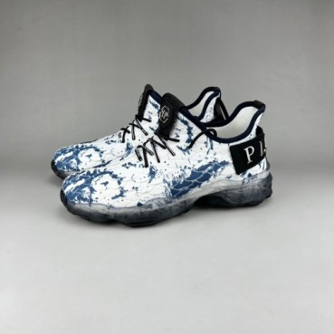 필립플레인 남성 캐쥬얼 블루 운동화 - Mens Blue Shoes 