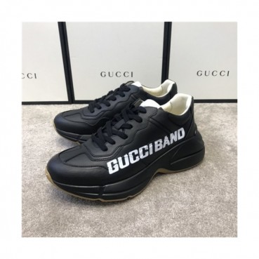 Gucci 2020 Mm/Wm Leather Running Shoes - 구찌 2020 남여공용 레더 런닝슈즈,Size(225