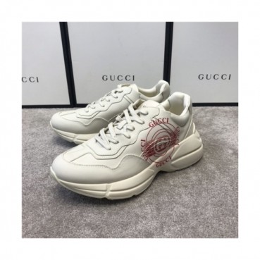 Gucci 2020 Mm/Wm Leather Running Shoes - 구찌 2020 남여공용 레더 런닝슈즈,Size(225