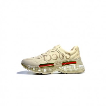 Gucci 2020 Mm / Wm Leather Runining Shoes -  구찌 2020 남여공용 레더 런닝슈즈 GUCS1185,Size(225 