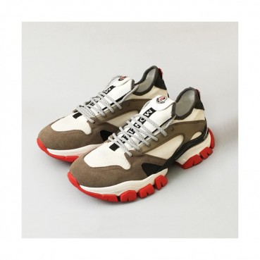 [업 신상]Moncler 2020 Mens Leather Running Shoes - 몽클레어 2020 남성용 레더 런닝슈즈 ,MONCS0043,Size(240 