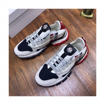 Moncler 2020 Mens Leather Running Shoes - 몽클레어 2020 남성용 레더 런닝슈즈 ,MONCS0036,Size(240 