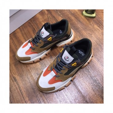 Moncler 2020 Mens Leather Running Shoes - 몽클레어 2020 남성용 레더 런닝슈즈 ,MONCS0034,Size(240 