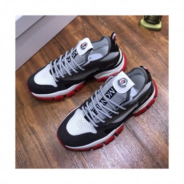 Moncler 2020 Mens Leather Running Shoes - 몽클레어 2020 남성용 레더 런닝슈즈 ,MONCS0035,Size(240 