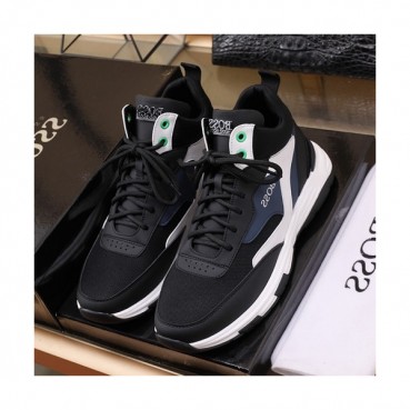 Hugo Boss 2019 Mens Leather Running Shoes - 휴고보스 2019 남성용 레더 런닝 슈즈 HUGS0003.Size(240 