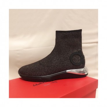 Ferragamo 2019 Mens Knit Running Shoes - 페라가모 2019 남성용 니트 런닝 슈즈 FGMS0100,Size(240 