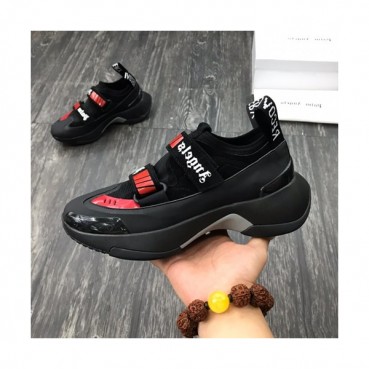 Palm Angels 2019 Mens Leather Running Shoes - 팜 엔젤스 2019 남성용 레더 런닝슈즈 PALS0012,Size(240 
