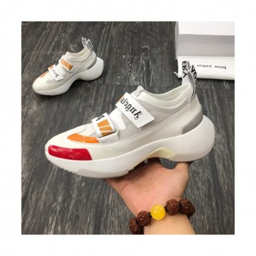 Palm Angels 2019 Mens Leather Running Shoes - 팜 엔젤스 2019 남성용 레더 런닝슈즈 PALS0007,Size(240 