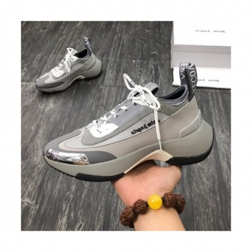 Palm Angels 2019 Mens Leather Running Shoes - 팜 엔젤스 2019 남성용 레더 런닝슈즈 PALS0005,Size(240 