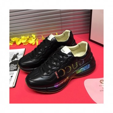 [매장판]Gucci 2019 Mm/Wm Leather Running Shoes - 구찌 2019 남여공용 레더 런닝슈즈 GUCS0264.Size(225 