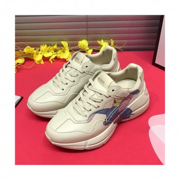 [매장판]Gucci 2019 Mm/Wm Leather Running Shoes - 구찌 2019 남여공용 레더 런닝슈즈 GUCS0263.Size(225 