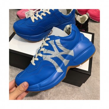 Gucci 2019 Mm/Wm Leather Running Shoes - 구찌 2019 남여공용 레더 런닝슈즈 GUCS0262.Size(225 