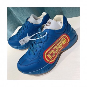 Gucci 2019 Mm/Wm Leather Running Shoes - 구찌 2019 남여공용 레더 런닝슈즈 GUCS0261.Size(225 