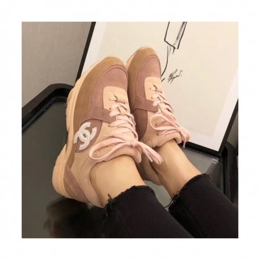 Chanel 2019 Mm / Wm Suede Running Shoes - 샤넬 2019 남여공용 스웨이드 런닝슈즈 CHAS0356.Size(225 