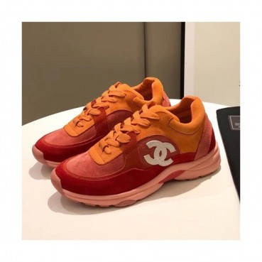 Chanel 2019 Mm / Wm Suede Running Shoes - 샤넬 2019 남여공용 스웨이드 런닝슈즈 CHAS0355.Size(225 