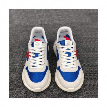 Moncler 2019 Mens Leather Running Shoes - 몽클레어 2019 남성용 레더 런닝슈즈 ,MONCS0005,Size(245 
