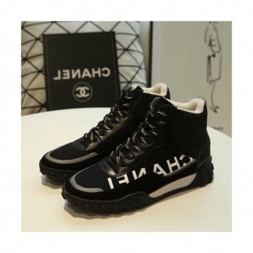 Chanel 2019 Mm / Wm Leather Running Shoes - 샤넬 2019 남여공용 레더 런닝슈즈 CHAS0264.Size(225 