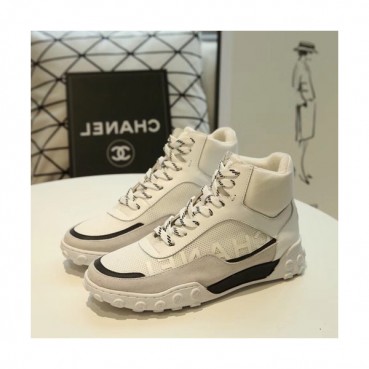 Chanel 2019 Mm / Wm Leather Running Shoes - 샤넬 2019 남여공용 레더 런닝슈즈 CHAS0263.Size(225 